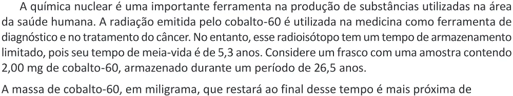 Trecho original com figura, tabela ou fórmula da questão 104 do ENEM 2025 - 2º Dia – Caderno 12 – Roxo (Libras) – Aplicação Regular - (Ampliada).