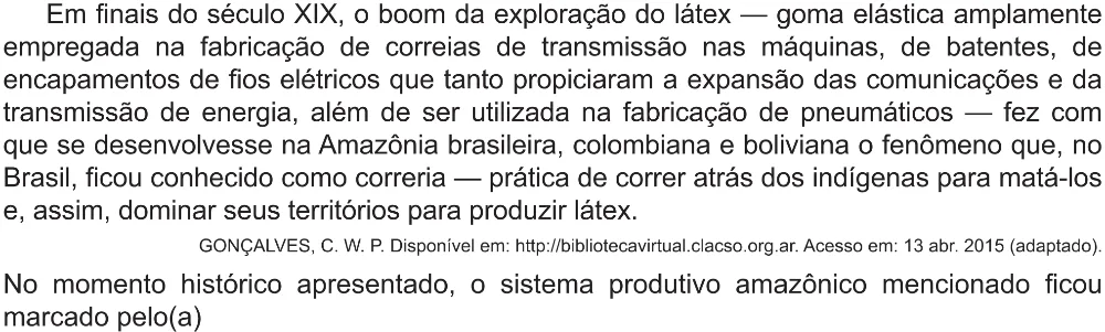 Trecho original com figura, tabela ou fórmula da questão 83 do ENEM 2021 - 1º Dia – Caderno 2 – Amarelo (Ampliada) – Reaplicação/PPL/Segunda Oportunidade.