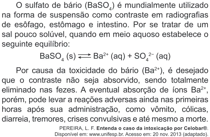 Trecho original com figura, tabela ou fórmula da questão 102 do ENEM 2018 - 2º Dia - Caderno 17 - Amarelo - Reaplicação/PPL.