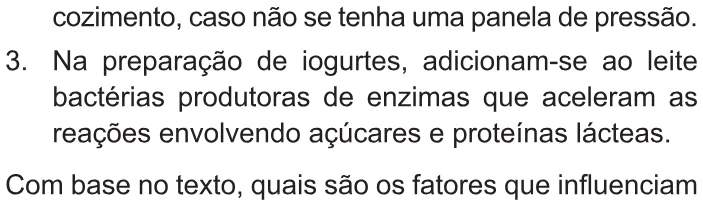 Trecho original com figura, tabela ou fórmula da questão 57 do ENEM 2010 - 1º Dia – Caderno 2 – Amarelo – Reaplicação/PPL.