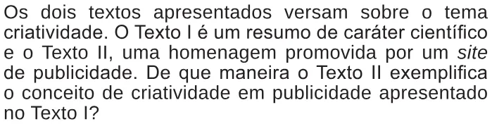 Trecho original com figura, tabela ou fórmula da questão 6 do ENEM 2017 - 1º Dia - Caderno 2 - Amarelo – Aplicação regular.