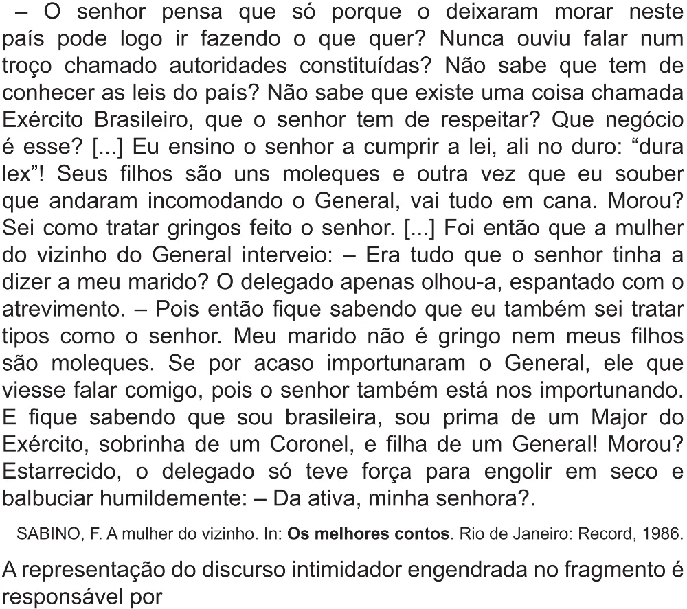 Trecho original com figura, tabela ou fórmula da questão 19 do ENEM 2021 - 1º Dia – Caderno 2 – Amarelo (Superampliada) – Aplicação Regular.
