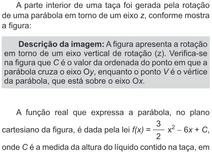 Trecho original com figura, tabela ou fórmula da questão 148 do ENEM 2013 - 2º Dia - Caderno 6 - Cinza – Ledor.