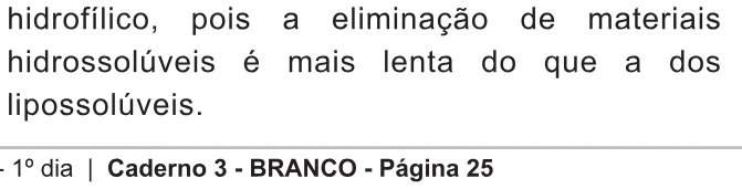 Alternativa E da questão 79 do ENEM 2010 - 1º Dia – Caderno 3 – Branco – Reaplicação/PPL.