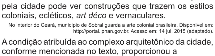 Trecho original com figura, tabela ou fórmula da questão 51 do ENEM 2021 - 1º Dia – Caderno 1 – Azul – Reaplicação/PPL/Segunda Oportunidade.