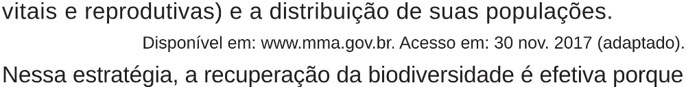Trecho original com figura, tabela ou fórmula da questão 93 do ENEM 2018 - 2º Dia - Caderno 5 – Amarelo (Superampliada) – Aplicação regular.