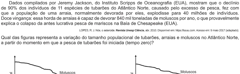 Trecho original com figura, tabela ou fórmula da questão 113 do ENEM 2017 - 2º Dia - Caderno 6 - Cinza – Reaplicação/PPL.
