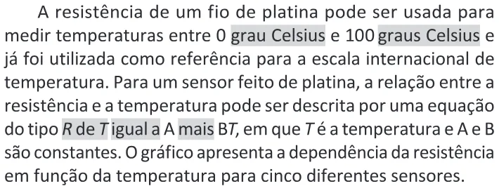 Trecho original com figura, tabela ou fórmula da questão 134 do ENEM 2025 - 2º Dia – Caderno 11 – Laranja (Braile e ledor) – Aplicação Regular - (Ledor).