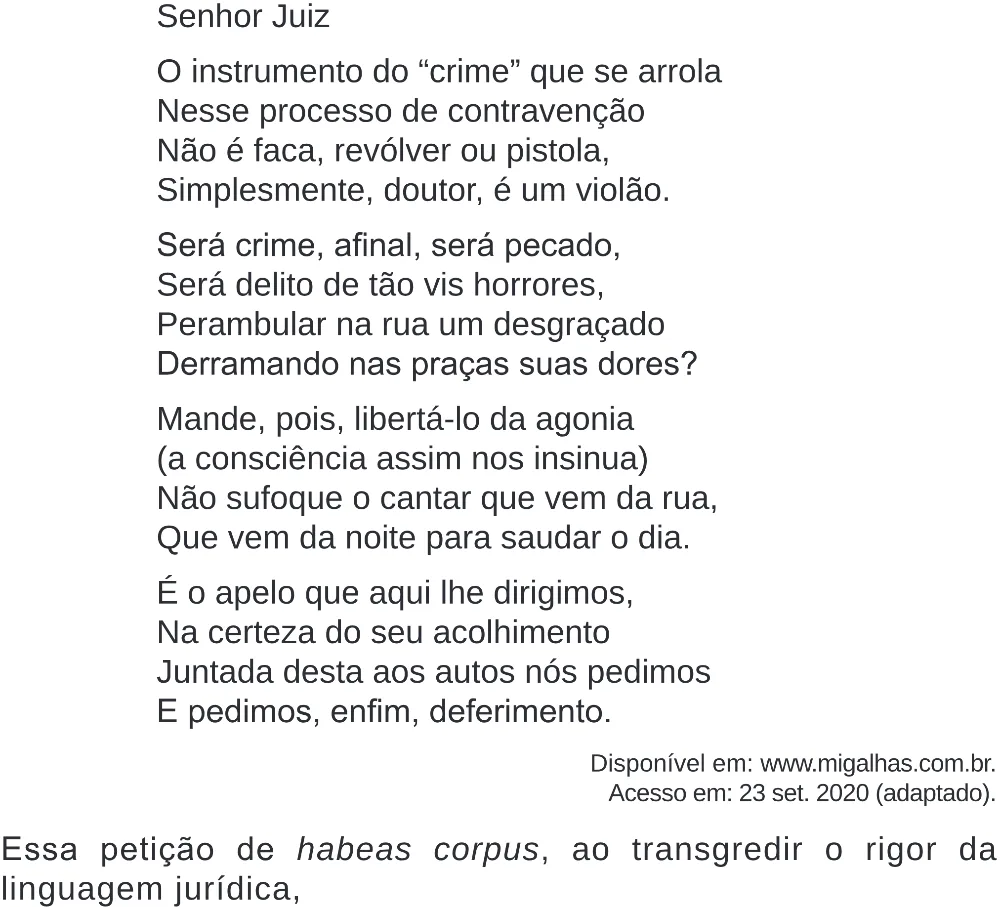 Trecho original com figura, tabela ou fórmula da questão 37 do ENEM 2020 - 1º Dia - Caderno 4 – Rosa (Superampliada) – Aplicação Regular.