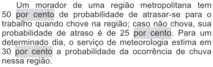 Trecho original com figura, tabela ou fórmula da questão 142 do ENEM 2017 - 2º Dia - Caderno 11 – Laranja (Braile e ledor) – Aplicação regular.
