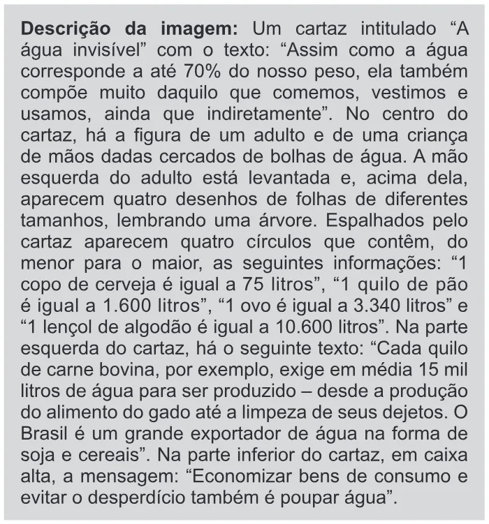 Trecho original com figura, tabela ou fórmula da questão 133 do ENEM 2016 - 2º Dia - Caderno 6 - Cinza – Aplicação regular - Ledor.