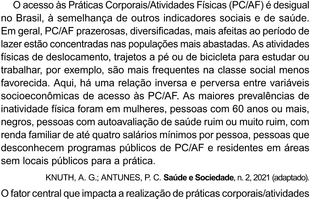 Trecho original com figura, tabela ou fórmula da questão 12 do ENEM 2023 - 1º Dia – Caderno 10 – Verde (Libras) – Aplicação Regular - (Superampliada).