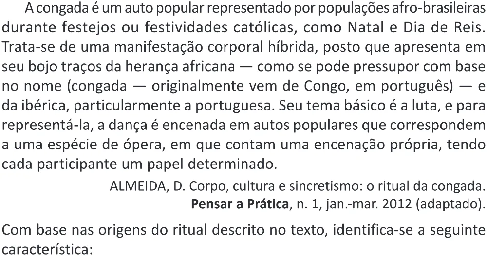 Trecho original com figura, tabela ou fórmula da questão 63 do ENEM 2025 - 1º Dia – Caderno 9 – Laranja (Braile e ledor) – Reaplicação - (Superampliada).