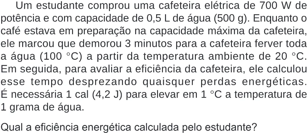 Trecho original com figura, tabela ou fórmula da questão 124 do ENEM 2024 - 2º Dia – Caderno 8 – Verde – Aplicação Regular - (Superampliada).
