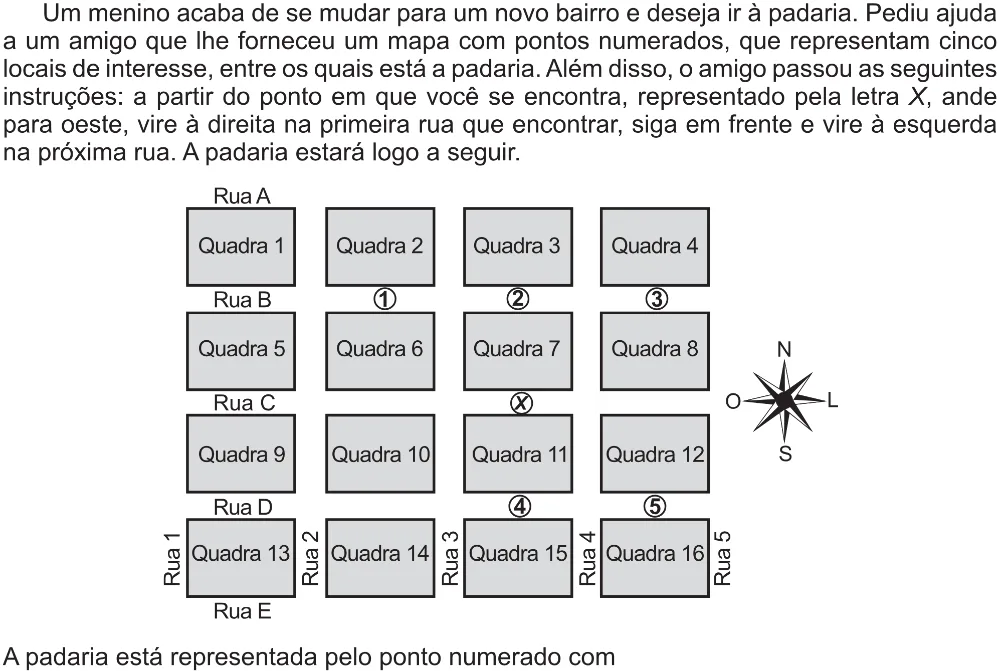 Trecho original com figura, tabela ou fórmula da questão 158 do ENEM 2017 - 2º Dia - Caderno 5 – Amarelo(Ampliada) – Aplicação regular.