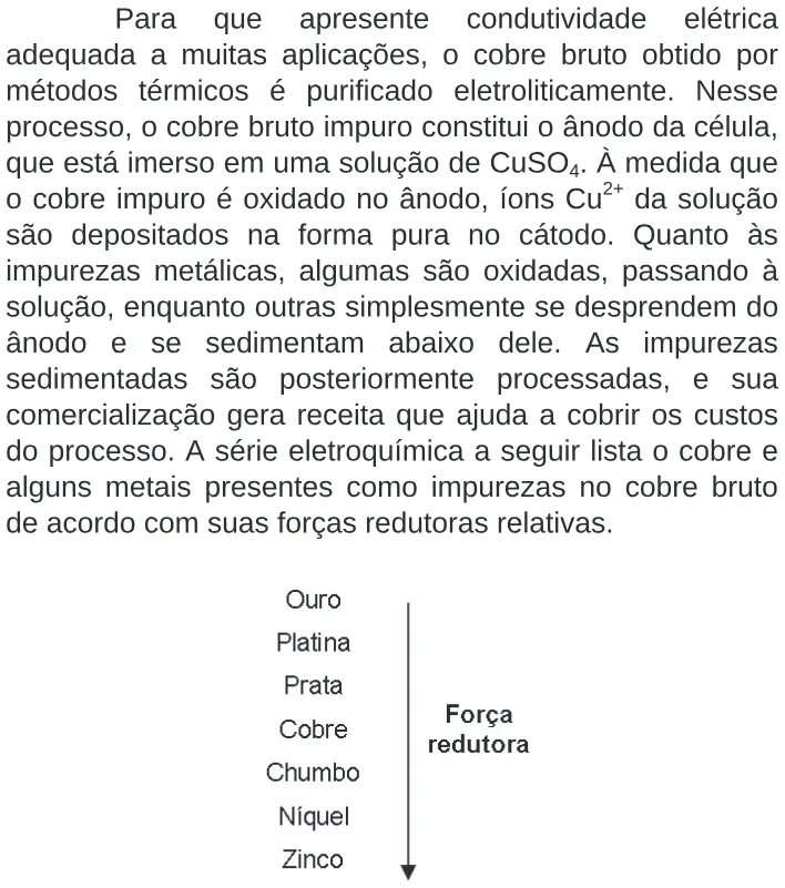 Trecho original com figura, tabela ou fórmula da questão 15 do ENEM 2009 - 1º Dia - Caderno 1 - Azul.