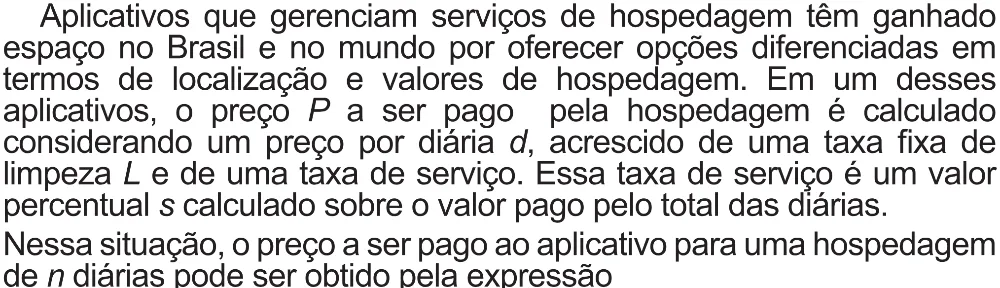 Trecho original com figura, tabela ou fórmula da questão 176 do ENEM 2021 - 2º Dia – Caderno 12 – Verde (Libras – Superampliada) – Aplicação Regular.