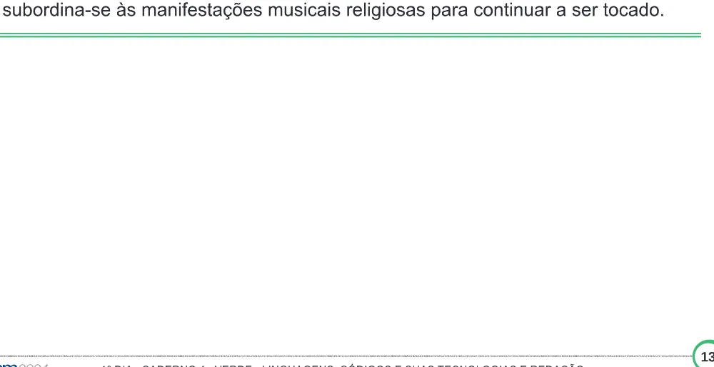 Alternativa E da questão 10 do ENEM 2024 - 1º Dia – Caderno 4 – Verde (Ampliada) – Reaplicação/PPL.