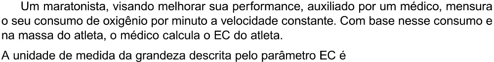 Trecho original com figura, tabela ou fórmula da questão 180 do ENEM 2023 - 2º Dia – Caderno 12 – Verde (Libras) – Aplicação Regular - (Ampliada).