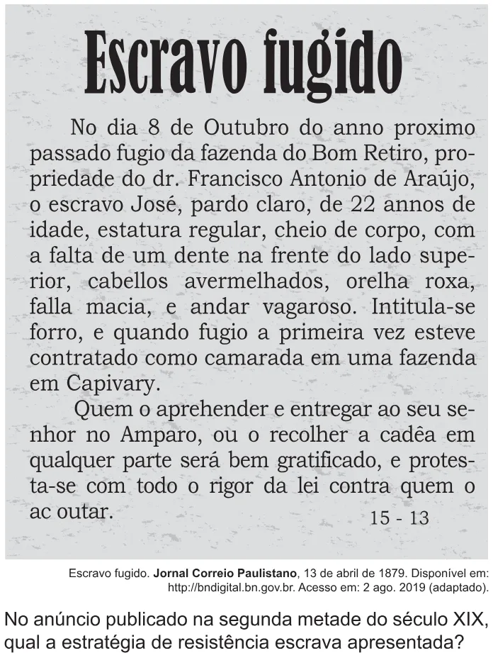 Trecho original com figura, tabela ou fórmula da questão 49 do ENEM 2021 - 1º Dia – Caderno 2 – Amarelo – Aplicação Regular.