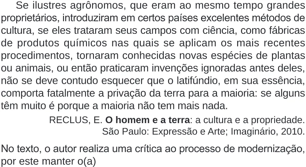 Trecho original com figura, tabela ou fórmula da questão 80 do ENEM 2024 - 1º Dia – Caderno 4 – Verde (Superampliada) – Reaplicação/PPL.