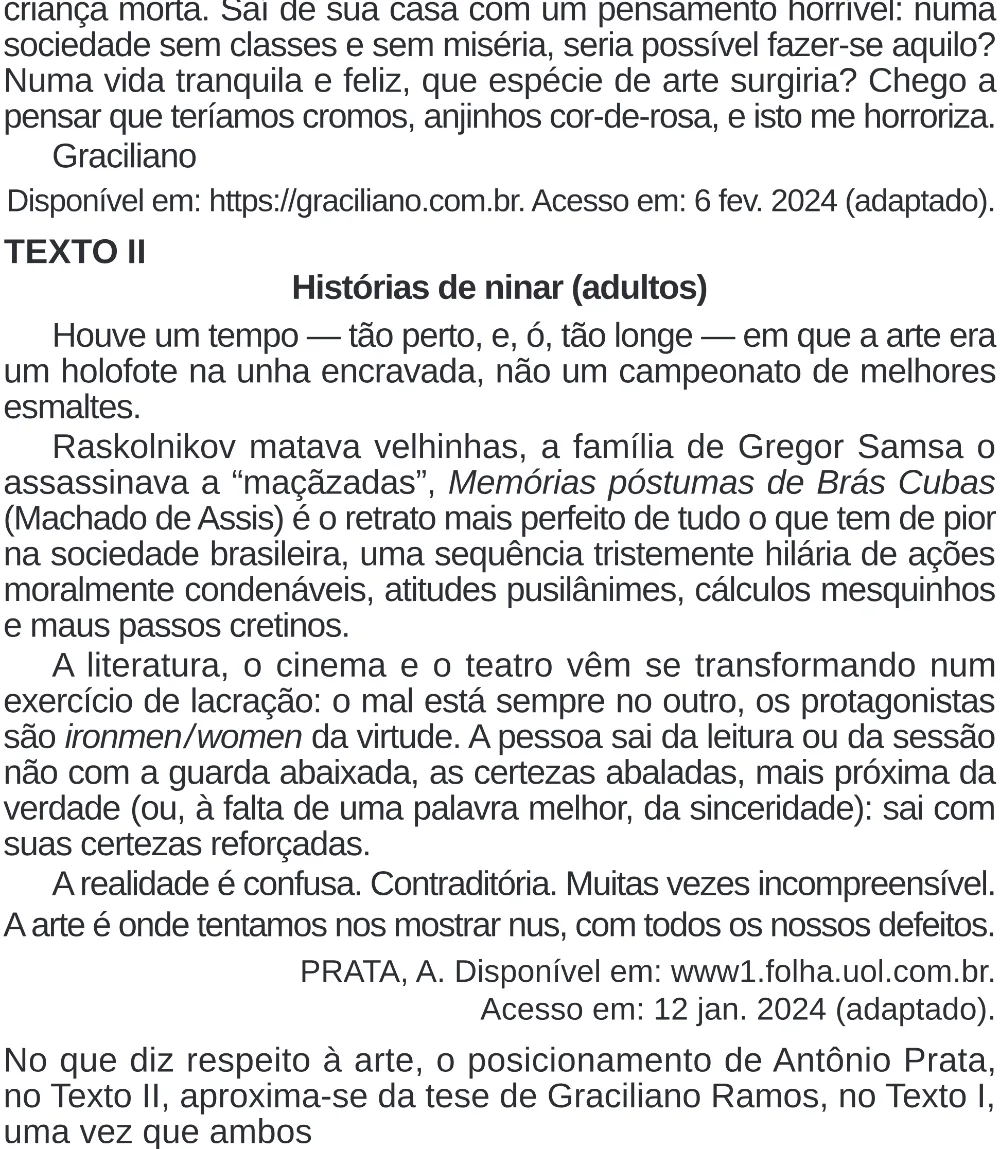 Trecho original com figura, tabela ou fórmula da questão 30 do ENEM 2024 - 1º Dia – Caderno 10 – Roxo (Libras) – Aplicação Regular - (Superampliada).