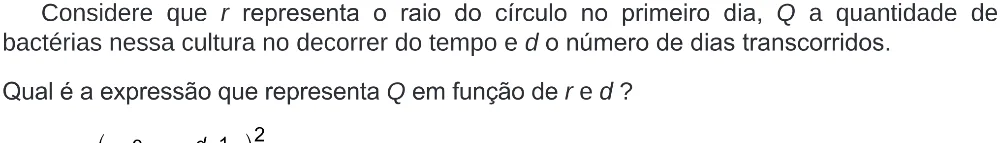 Trecho original com figura, tabela ou fórmula da questão 147 do ENEM 2019 - 2º Dia – Caderno 5 – Amarelo (Ampliada) – Reaplicação/PPL.