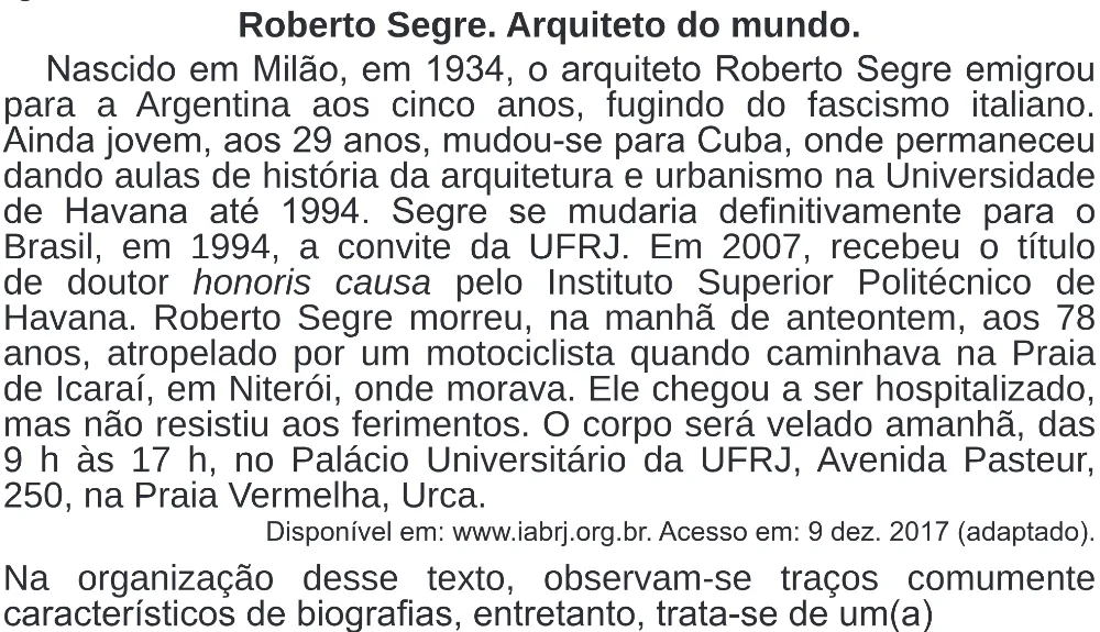 Trecho original com figura, tabela ou fórmula da questão 24 do ENEM 2020 - 1º Dia – Caderno 4 – Rosa (Superampliada) – Reaplicação/PPL.