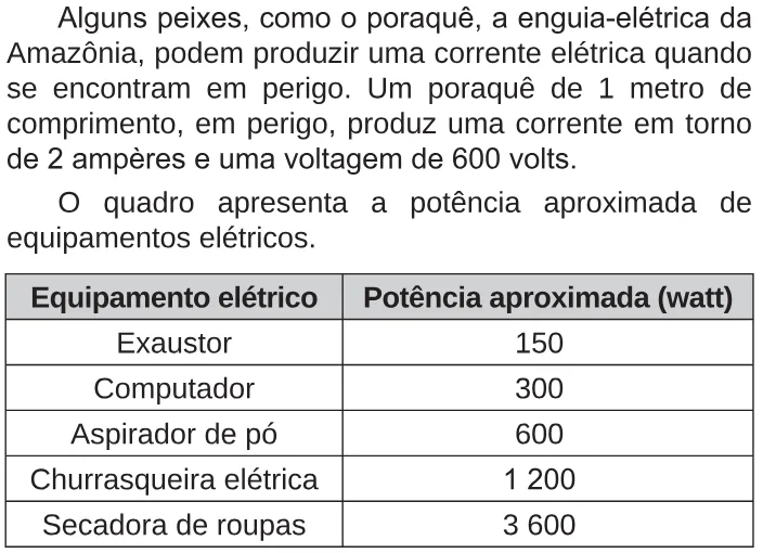 Trecho original com figura, tabela ou fórmula da questão 109 do ENEM 2018 - 2º Dia - Caderno 5 - Amarelo – Aplicação regular.