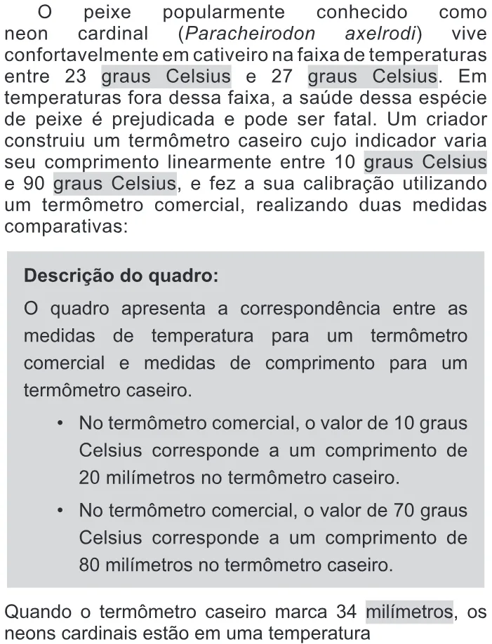 Trecho original com figura, tabela ou fórmula da questão 86 do ENEM 2016 - 1º Dia - Caderno 3 - Branco – Aplicação regular - Ledor.