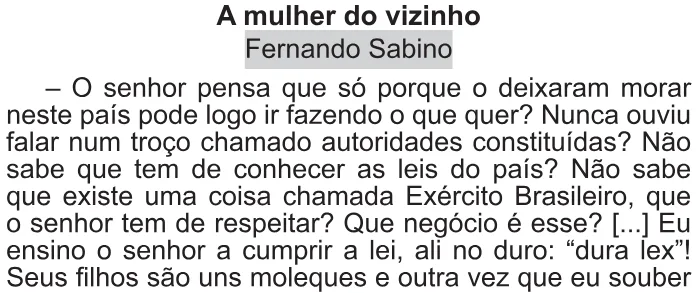 Trecho original com figura, tabela ou fórmula da questão 19 do ENEM 2021 - 1º Dia – Caderno 9 – Laranja (Braile e ledor) – Aplicação Regular.