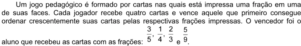 Trecho original com figura, tabela ou fórmula da questão 176 do ENEM 2020 - 2º Dia - Caderno 6 – Cinza – Aplicação digital.