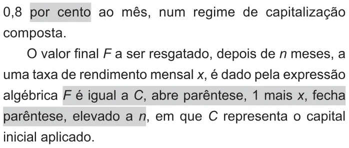 Trecho original com figura, tabela ou fórmula da questão 165 do ENEM 2021 - 2º Dia – Caderno 11 – Laranja (braile e ledor) – Reaplicação/PPL/Segunda Oportunidade.
