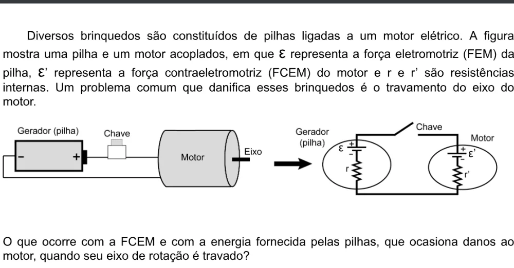 Trecho original com figura, tabela ou fórmula da questão 120 do ENEM 2020 - 2º Dia - Caderno 5 – Amarelo – Aplicação digital.
