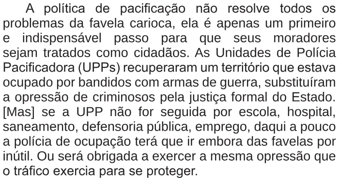 Trecho original com figura, tabela ou fórmula da questão 71 do ENEM 2017 - 1º Dia - Caderno 1 - Azul – Reaplicação/PPL.