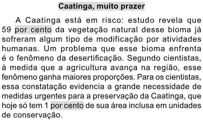 Trecho original com figura, tabela ou fórmula da questão 110 do ENEM 2023 - 2º Dia – Caderno 11 – Laranja (braile e ledor) – Reaplicação/PPL.