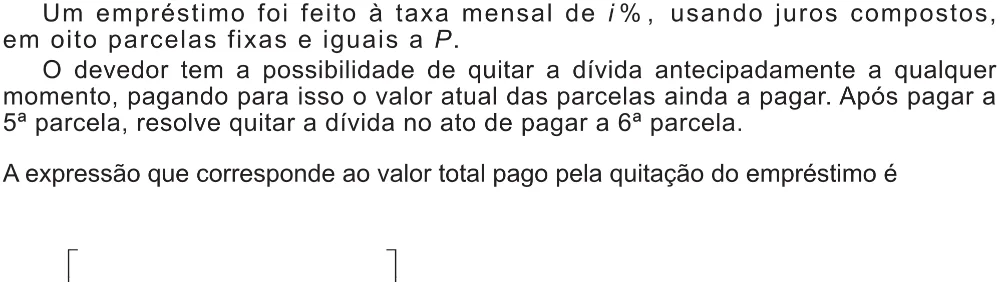 Trecho original com figura, tabela ou fórmula da questão 144 do ENEM 2017 - 2º Dia - Caderno 5 – Amarelo(Ampliada) – Aplicação regular.