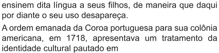 Trecho original com figura, tabela ou fórmula da questão 75 do ENEM 2021 - 1º Dia – Caderno 9 – Laranja (Braile e ledor) – Aplicação Regular.