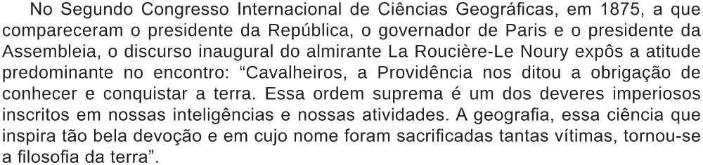 Trecho original com figura, tabela ou fórmula da questão 46 do ENEM 2018 - 1º Dia - Caderno 1 - Azul (Ampliada) – Aplicação regular.
