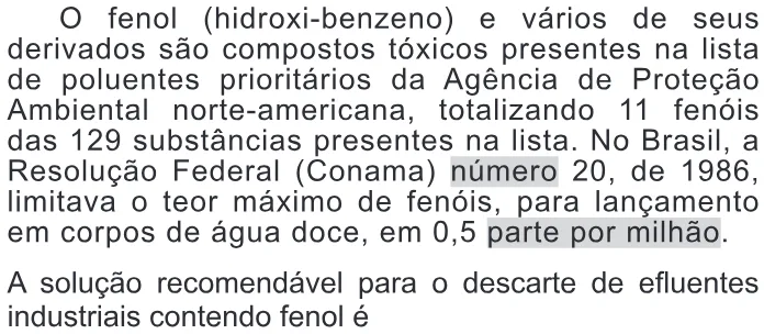 Trecho original com figura, tabela ou fórmula da questão 108 do ENEM 2022 - 2º Dia – Caderno 11 – Laranja (braile e ledor) – Reaplicação/PPL.