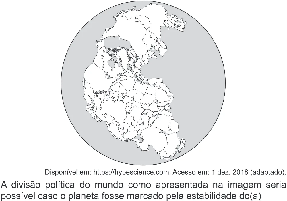 Trecho original com figura, tabela ou fórmula da questão 54 do ENEM 2019 - 1º Dia – Caderno 2 – Amarelo (Superampliada) – Aplicação Regular.