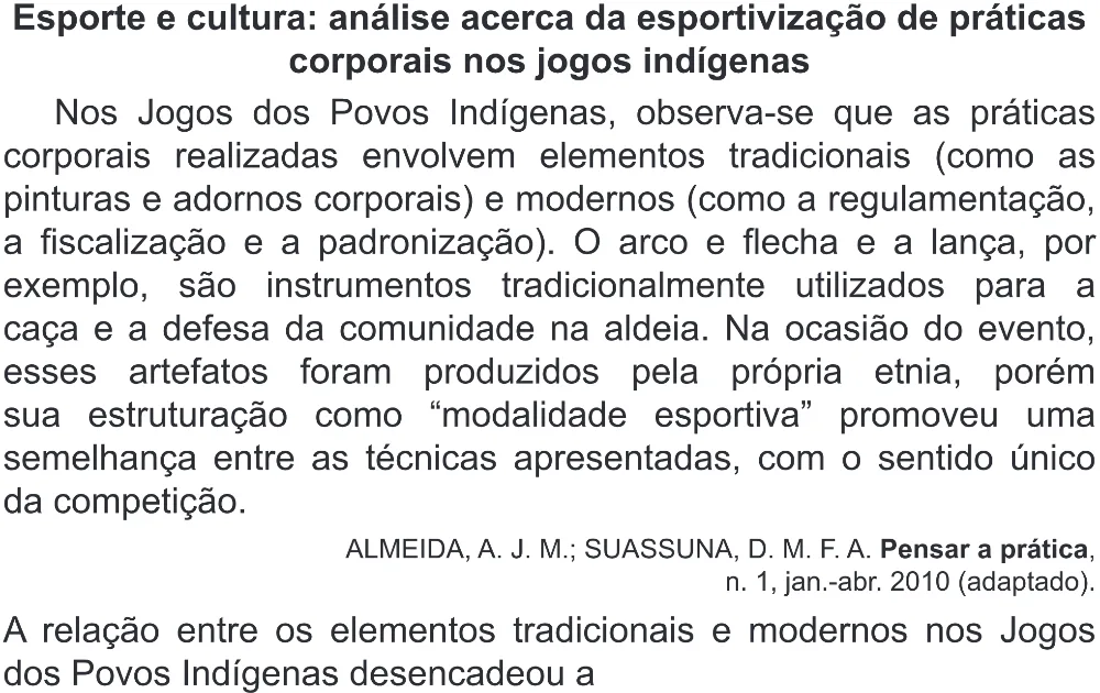 Trecho original com figura, tabela ou fórmula da questão 18 do ENEM 2019 - 1º Dia – Caderno 2 – Amarelo (Superampliada) – Aplicação Regular.