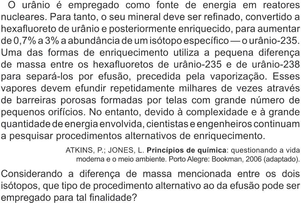 Trecho original com figura, tabela ou fórmula da questão 129 do ENEM 2022 - 2º Dia – Caderno 6 – Cinza (Superampliada) – Aplicação Regular.