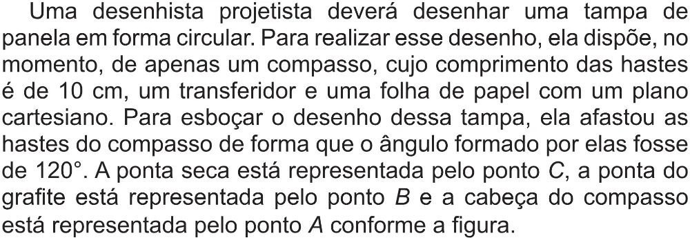 Trecho original com figura, tabela ou fórmula da questão 163 do ENEM 2017 - 2º Dia - Caderno 5 – Amarelo (Superampliada) – Aplicação regular.