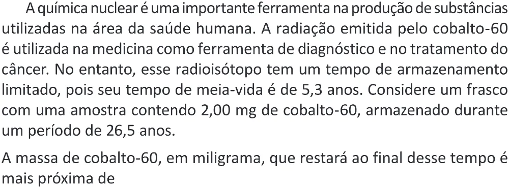 Trecho original com figura, tabela ou fórmula da questão 104 do ENEM 2025 - 2º Dia – Caderno 11 – Laranja (Braile e ledor) – Aplicação Regular - (Superampliada).