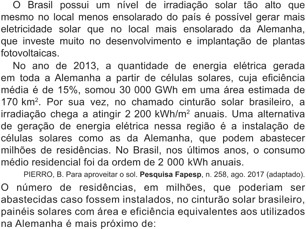 Trecho original com figura, tabela ou fórmula da questão 120 do ENEM 2021 - 2º Dia – Caderno 5 – Amarelo (Superampliada) – Reaplicação/PPL/Segunda Oportunidade.
