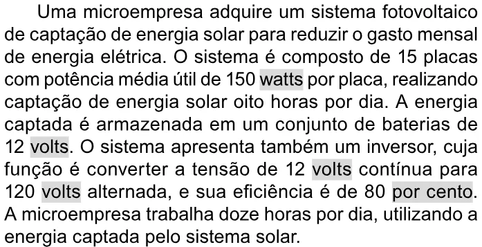 Trecho original com figura, tabela ou fórmula da questão 93 do ENEM 2023 - 2º Dia – Caderno 11 – Laranja (braile e ledor) – Reaplicação/PPL.