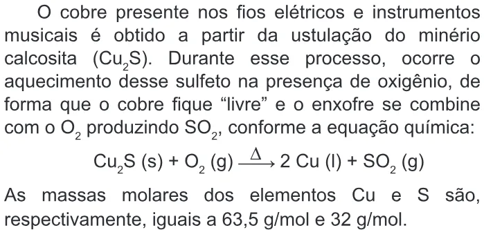 Trecho original com figura, tabela ou fórmula da questão 48 do ENEM 2015 - 1º Dia - Caderno 10 - Branco – Reaplicação/PPL.