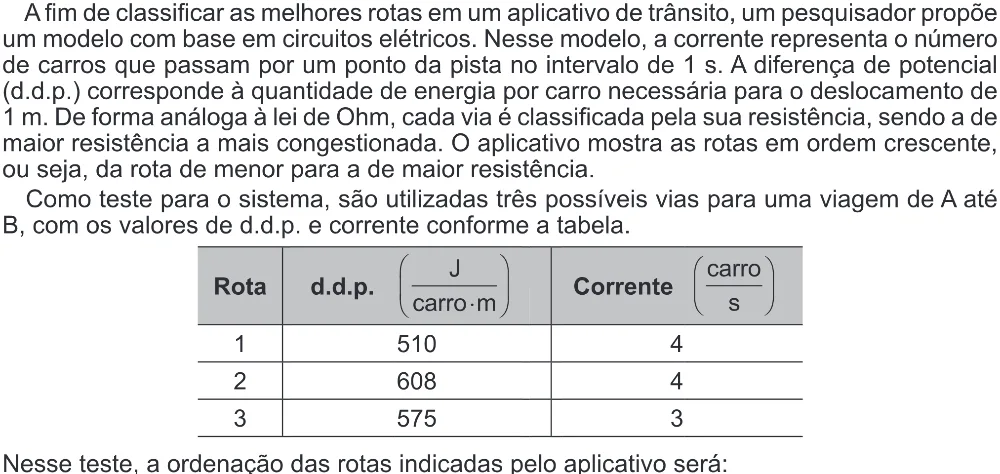 Trecho original com figura, tabela ou fórmula da questão 98 do ENEM 2022 - 2º Dia – Caderno 6 – Cinza (Ampliada) – Aplicação Regular.