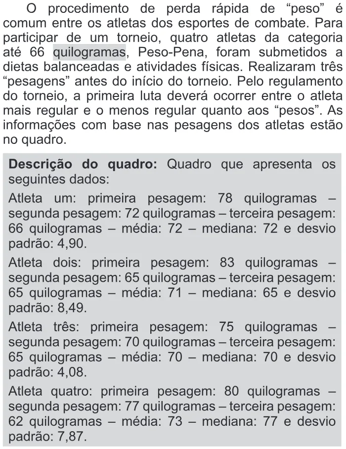 Trecho original com figura, tabela ou fórmula da questão 175 do ENEM 2016 - 2º Dia - Caderno 6 - Cinza – Aplicação regular - Ledor.